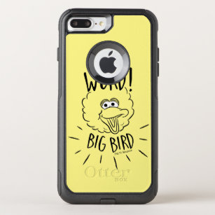 Big Bird Skate Logo - Word! Big Bird OtterBox Commuter iPhone 8 Plus/7 Plus Case