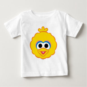 Big Bird Smiling Face 2 Baby T-Shirt