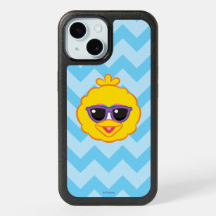 Big Bird Smiling Face with Sunglasses iPhone 15 Case