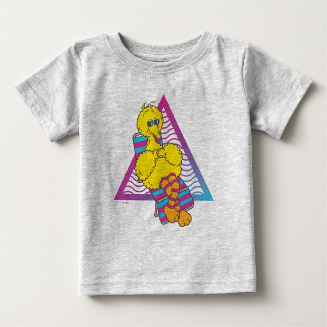 Big Bird | Summer Vibes Baby T-Shirt (Front)