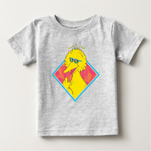 Big Bird   Tropical Badge 2 Baby T-Shirt