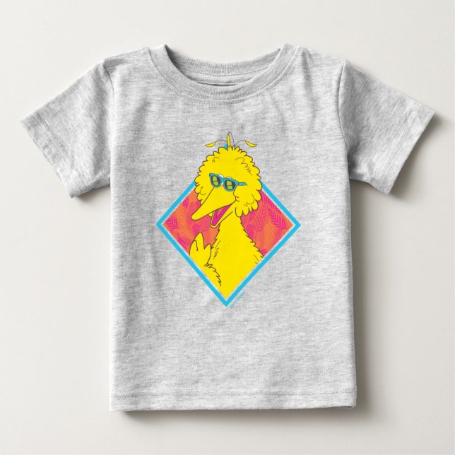 Big Bird | Tropical Badge 2 Baby T-Shirt (Front)