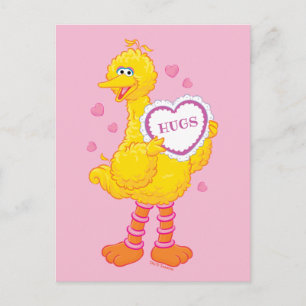 Big Bird Valentine Postcard