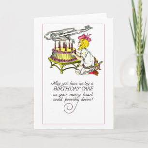 Big Birthday Cake Card