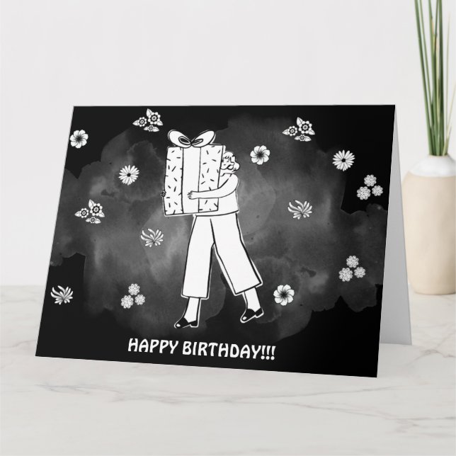 BIG BIRTHDAY GIFT CARD (Front)