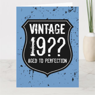 BIG Birthday greeting card for men EXTRA LARGE