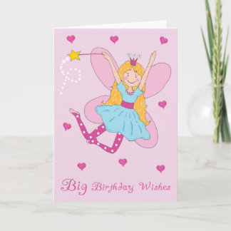Big Birthday Wishes Greeting Card
