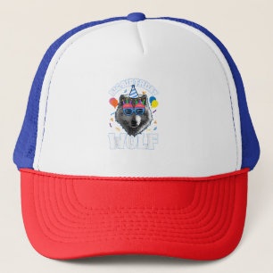 Big Birthday Wolf for Wolves Trucker Hat