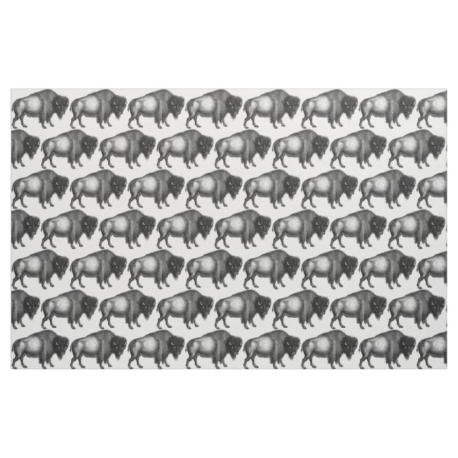 Big Bison Buffalo Thunder_Cove Fabric (Fat Quarter)