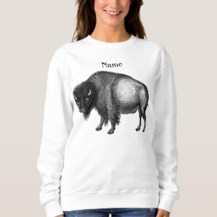 Big Bison Buffalo Thunder_Cove Sweatshirt