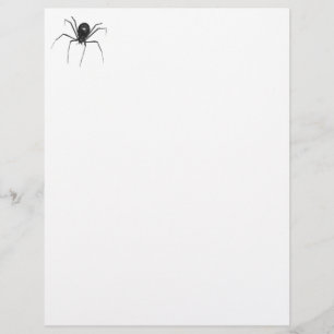 Big Black Creepy 3D Spider