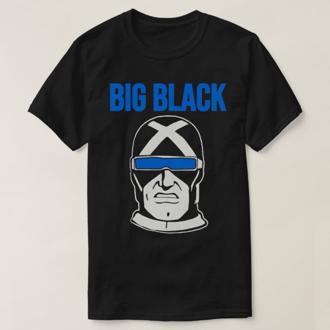 Big Black Racer X T-Shirt (Design Front)