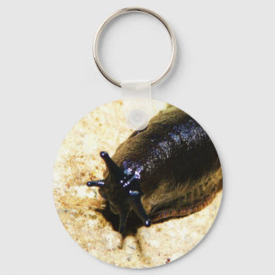 Big Black Slug Keychain