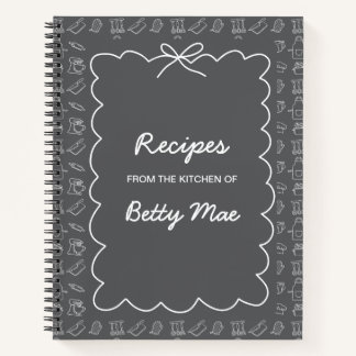 Big Blank Cookbook Write Your Own Favorite Recipe  Notebook