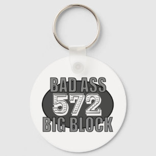 big block bad 572 keychain