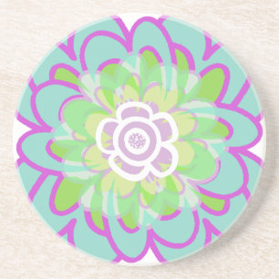 Big Blooming Succulent Coaster