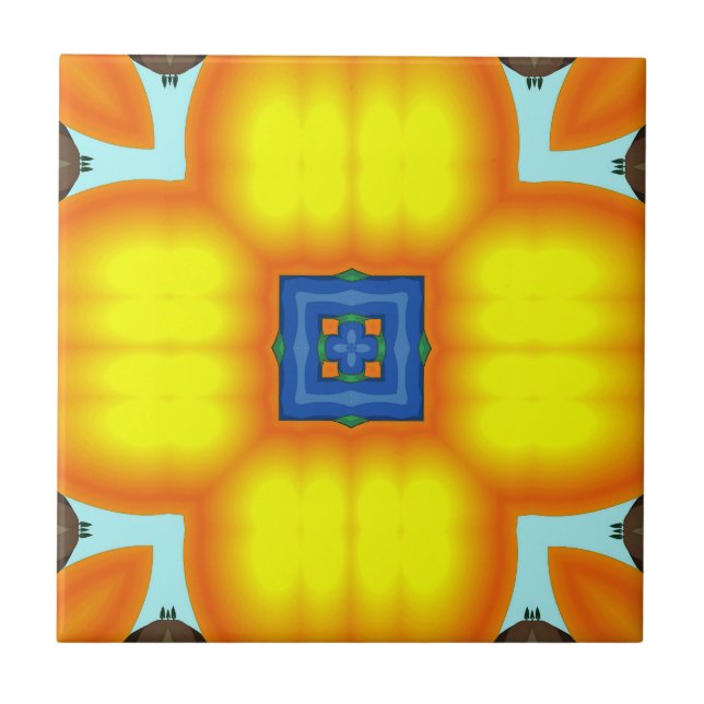 Big Blossom Tile (Front)