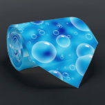 Big Blue Bubbles Tie<br><div class="desc">Big and shiny blue bubbles.</div>