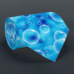 Big Blue Bubbles Tie<br><div class="desc">Big and shiny blue bubbles.</div>