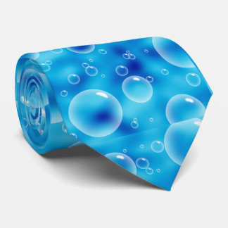 Big Blue Bubbles Tie