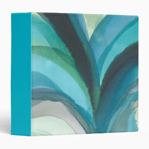 Big Blue Leaf I Binder