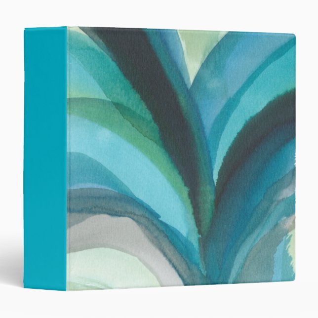 Big Blue Leaf I Binder (Front/Spine)
