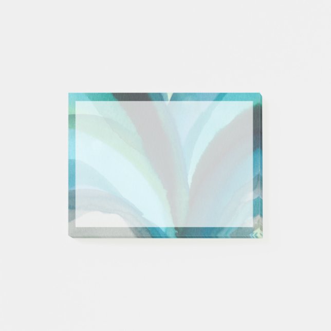 Big Blue Leaf I Post-it Notes (Front)