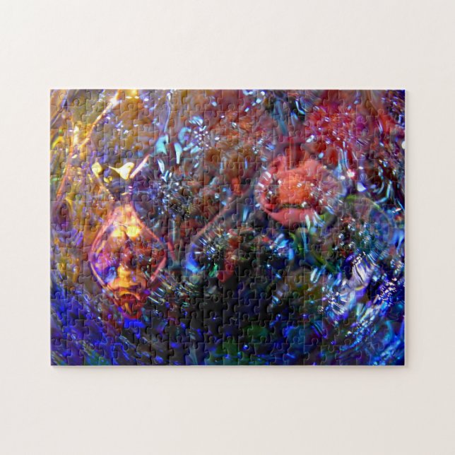 Big Blue Mystery Jigsaw Puzzle (Horizontal)
