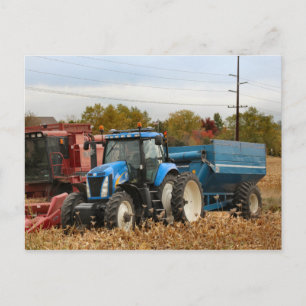 Big Blue Postcard