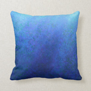 Big Blue Throw Pillow
