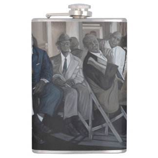 "Big Blues Roadshow" Vinyl Wrapped Flask