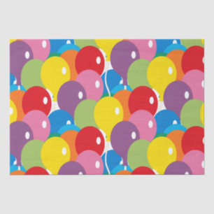 Big Bold Balloons Basic Colours Tissue Paper