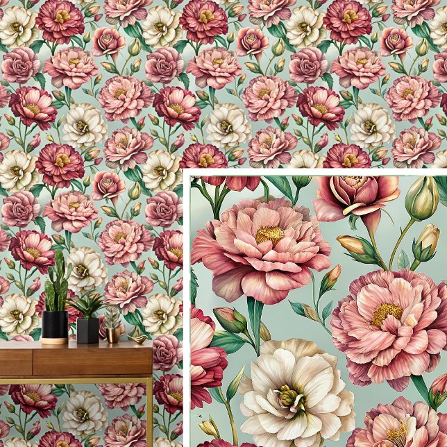 Big Bold & Beautiful Soft Dark Light Pink Flowers Wallpaper (Creator Uploaded)