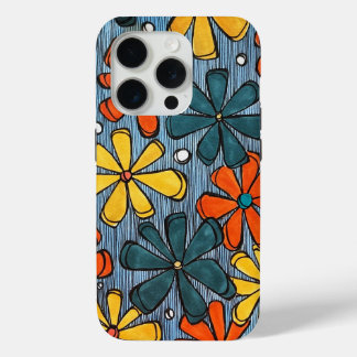 Big Bold Blooms iPhone 15 Pro Case