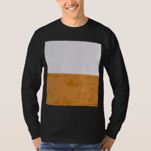 Big Bold Graphic Orange & White T-Shirt
