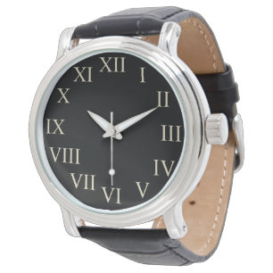 Big Bold Retro Black Classic Watch