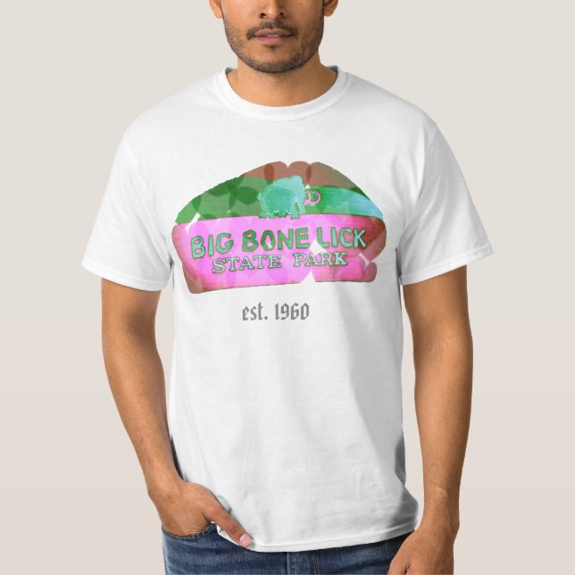 Big bone lick state park - tee shirt (Front)
