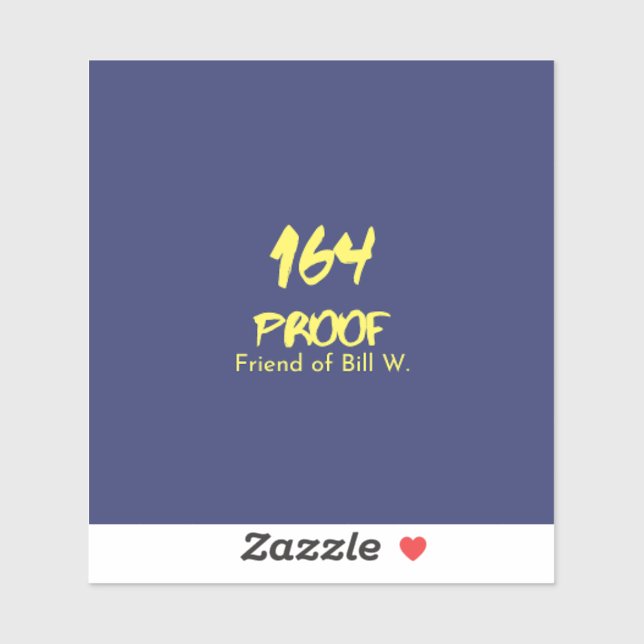 Big Book Friend de Bill W. Sticker (Feuille)