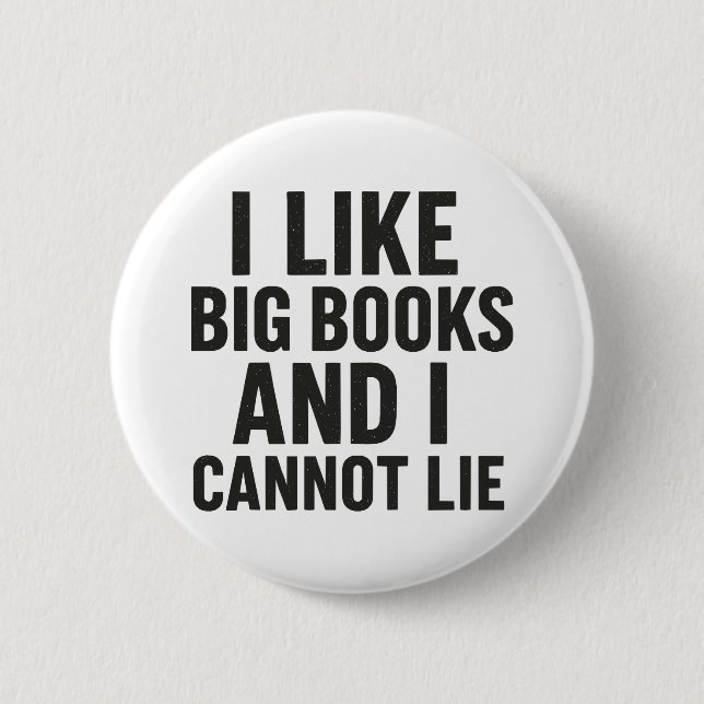 Big Books 2 Inch Round Button (Front)