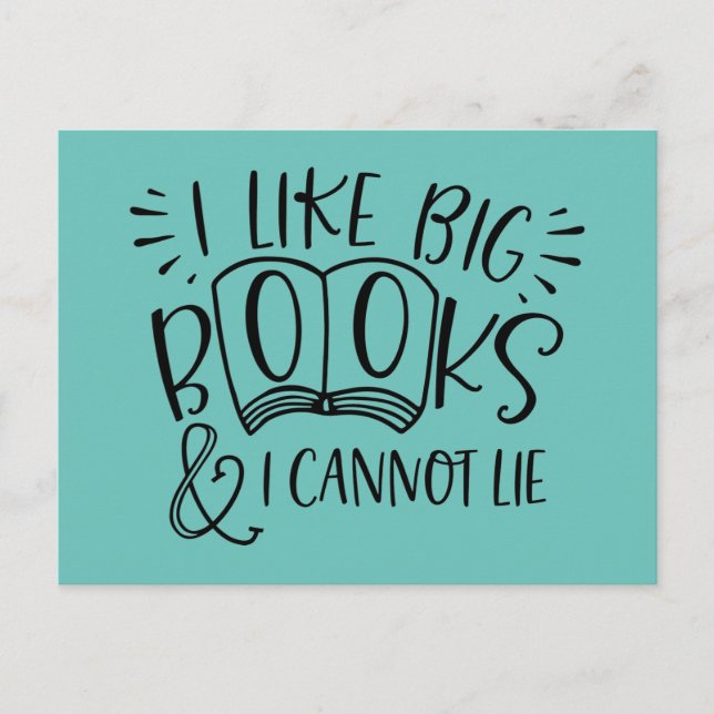 Big Books  Postcard (Front)