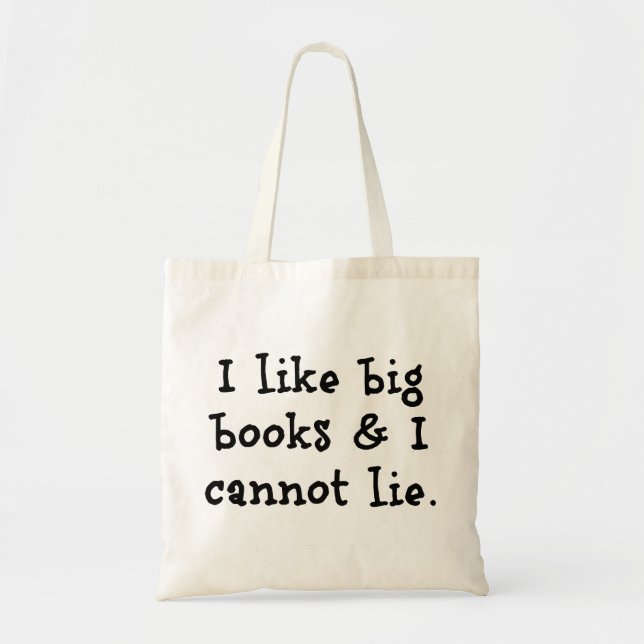 Big Books Tote Bag (Front)