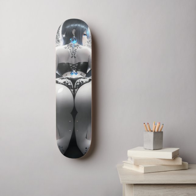 Big Booty; Anime Girl Skateboard (Wall Art)