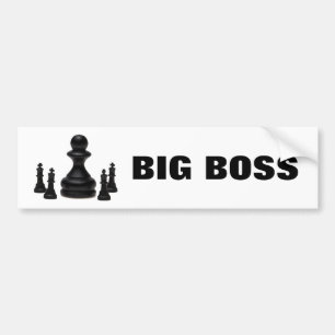 Big Boss Bumper Sticker