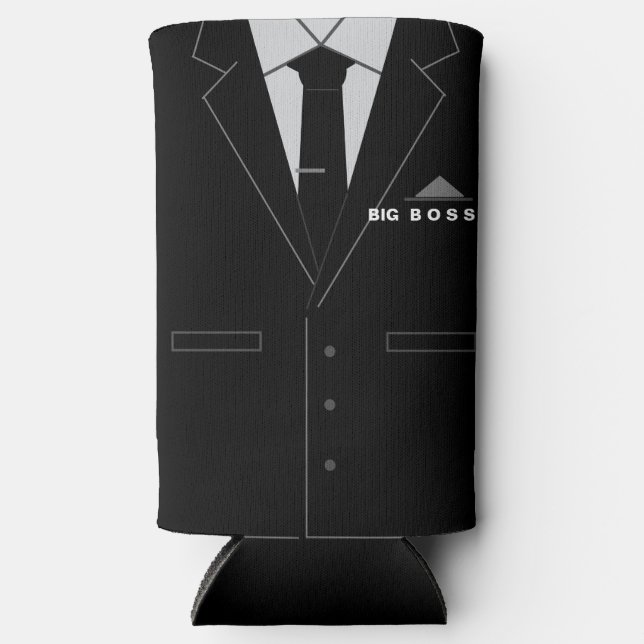 Big Boss Can Coolers Personalized Funny Gift (Front)