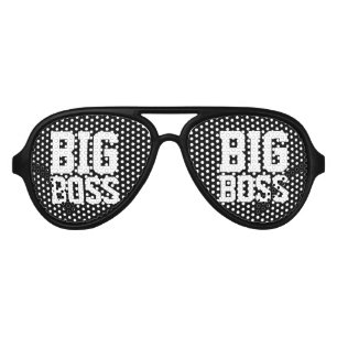 Big Boss costume party shades