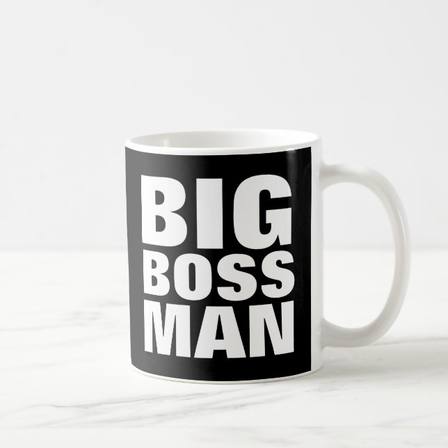 BIG BOSS MAN, Drôle tasses de café (Droite)