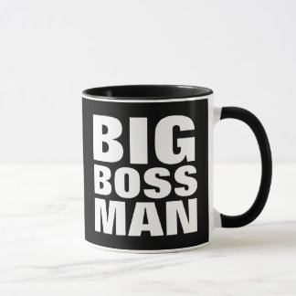 BIG BOSS MAN, Funny coffee mug