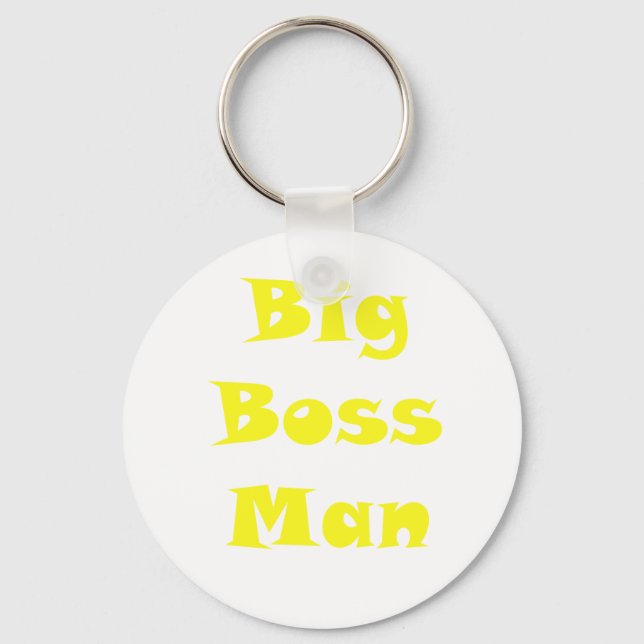 Big Boss Man Keychain (Front)
