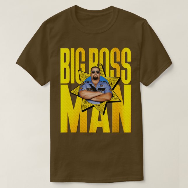 BIG BOSS MAN T-Shirt (Design Front)