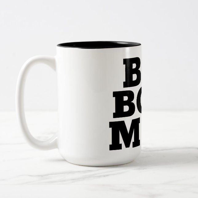  Big Boss Man Two-Tone Coffee Mug (Left)